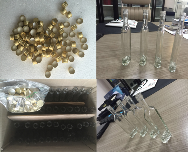 برچسب زدن پر کردن درب بطری نمونه.jpg