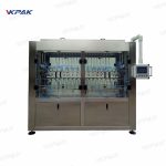 دستگاه پر کردن سرریز بطری های شیشه ای فوم مایع خطی اتوماتیک