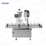 دستگاه درب بطری های پلاستیکی روتاری اتوماتیک برای خط پر کردن