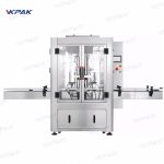 خط پر کننده پنوماتیک شیشه ای اتوماتیک 2 سر شیشه ای روغن نارگیل