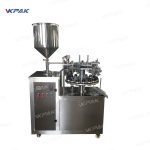 ماشین آلات آب بندی پرکننده لوله های آلومینیومی تاشو نیمه اتوماتیک