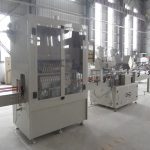 خط درپوش اتوماتیک گوشه ای بطری برای مایعات خورنده