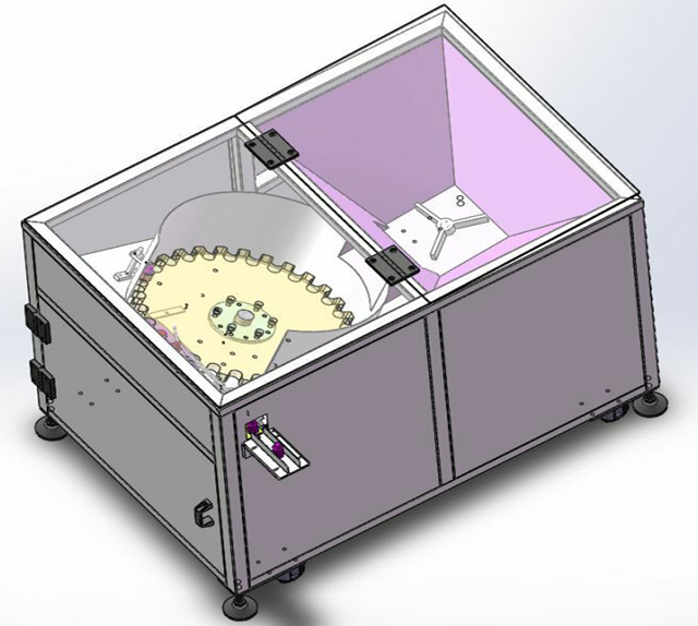 بطری تجهیزات unscrambler برای پر کردن line.jpg
