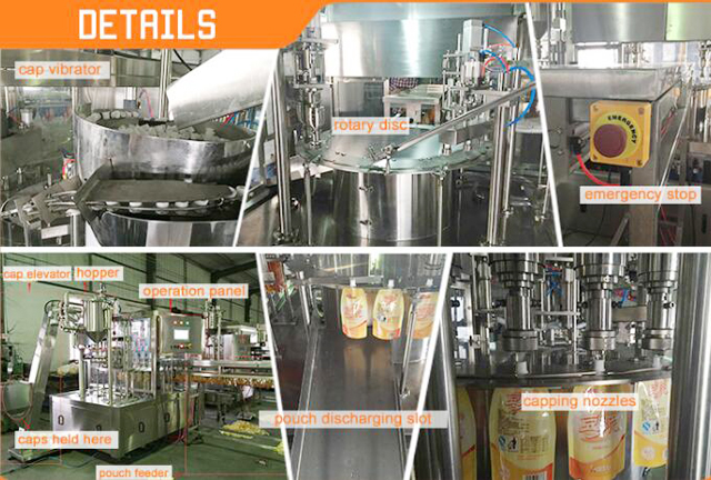 جزئیات برای کیسه های دهانه پرکننده capper.jpg