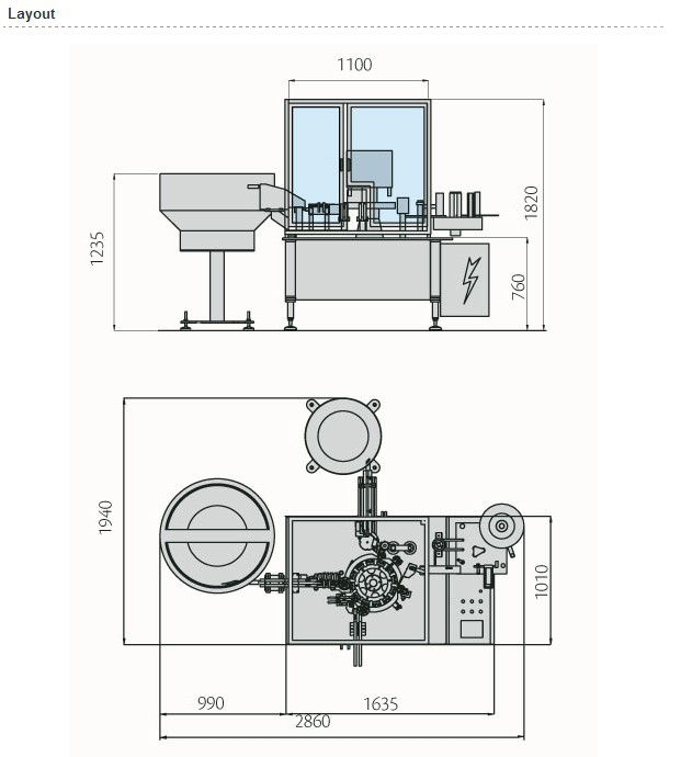 high speed syringe filling closer pharmaceutical equipment طرح بندی دستگاه بست پرکن.jpg