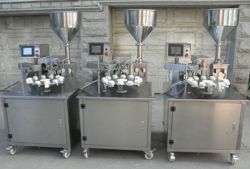 لوله های دوار پرکننده دستگاه های آب بندی اولتراسونیک نیمه اتوماتیک