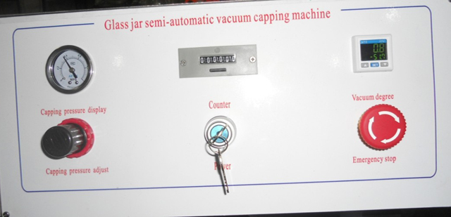 control panel from vacuum capping machines پانل ماشین آلات دربندی خلاء.jpg